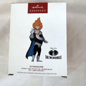 Hallmark 2024 Pixar‎ The Incredibles SYNDROME Limited Edition Ornament ~ NEW
